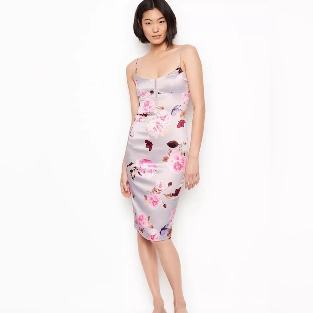 NWOT Victorias Secret Satin midi